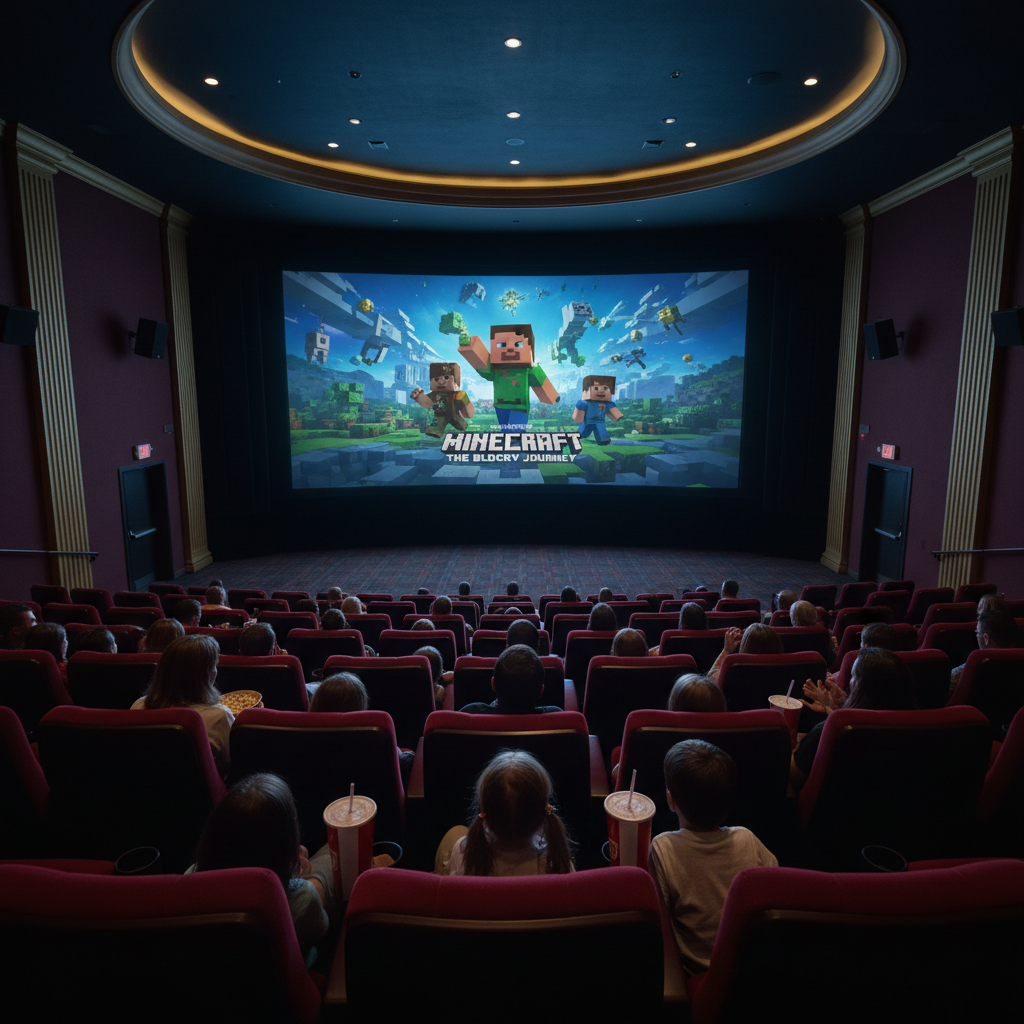 Minecraft Movie’s Quiet Impact in Las Vegas