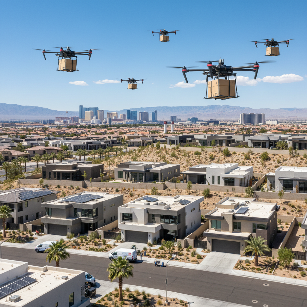 How Amazon’s Drone Delivery Will Revolutionize Logistics in Las Vegas