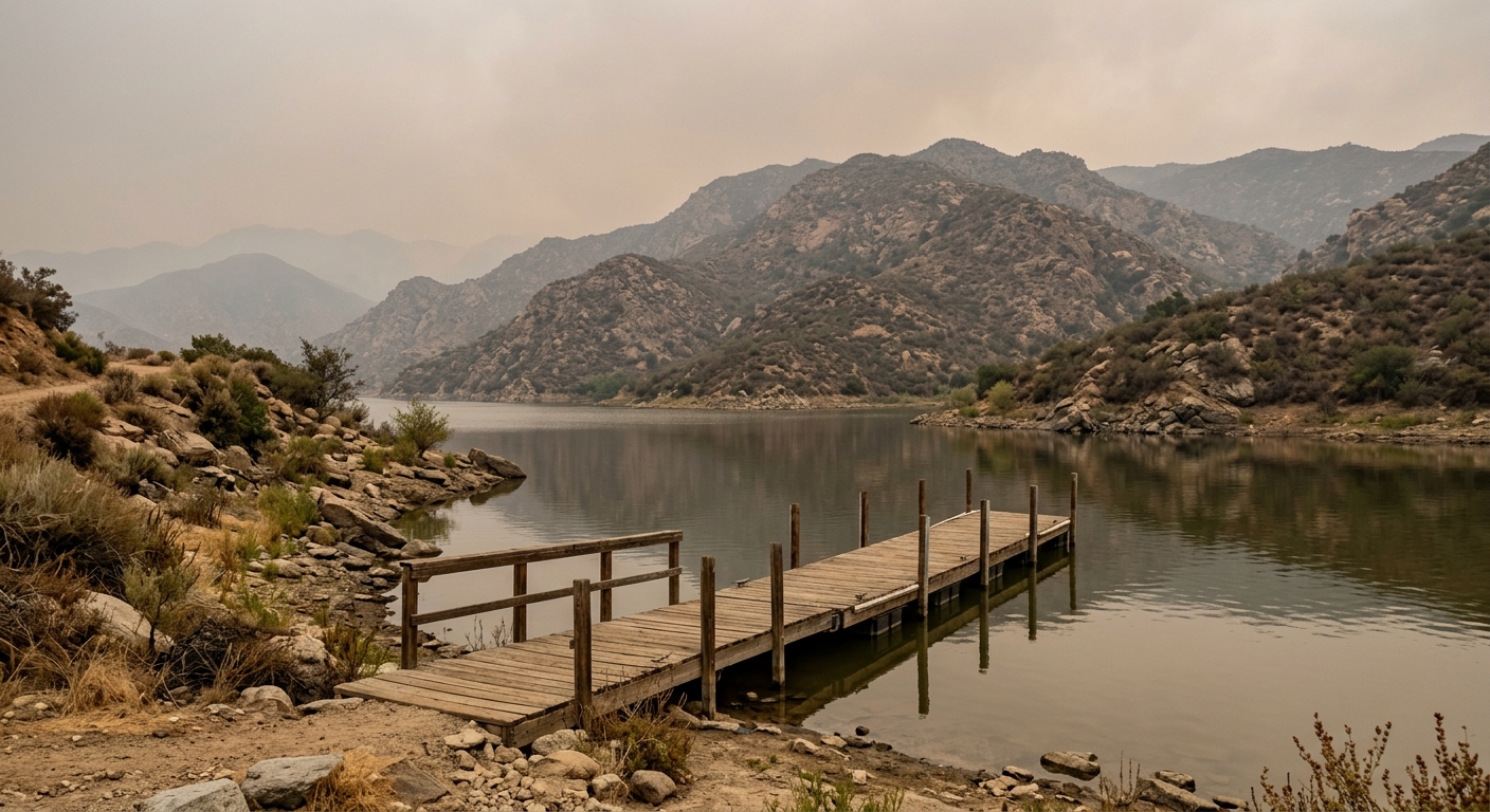 Grapevine Fire Prompts Indefinite Boating Closure at Eagle Valley Reservoir Near Las Vegas