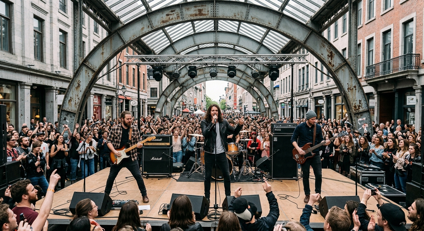 Sleeping With Sirens Energizes Downtown Las Vegas with Major Free Concert