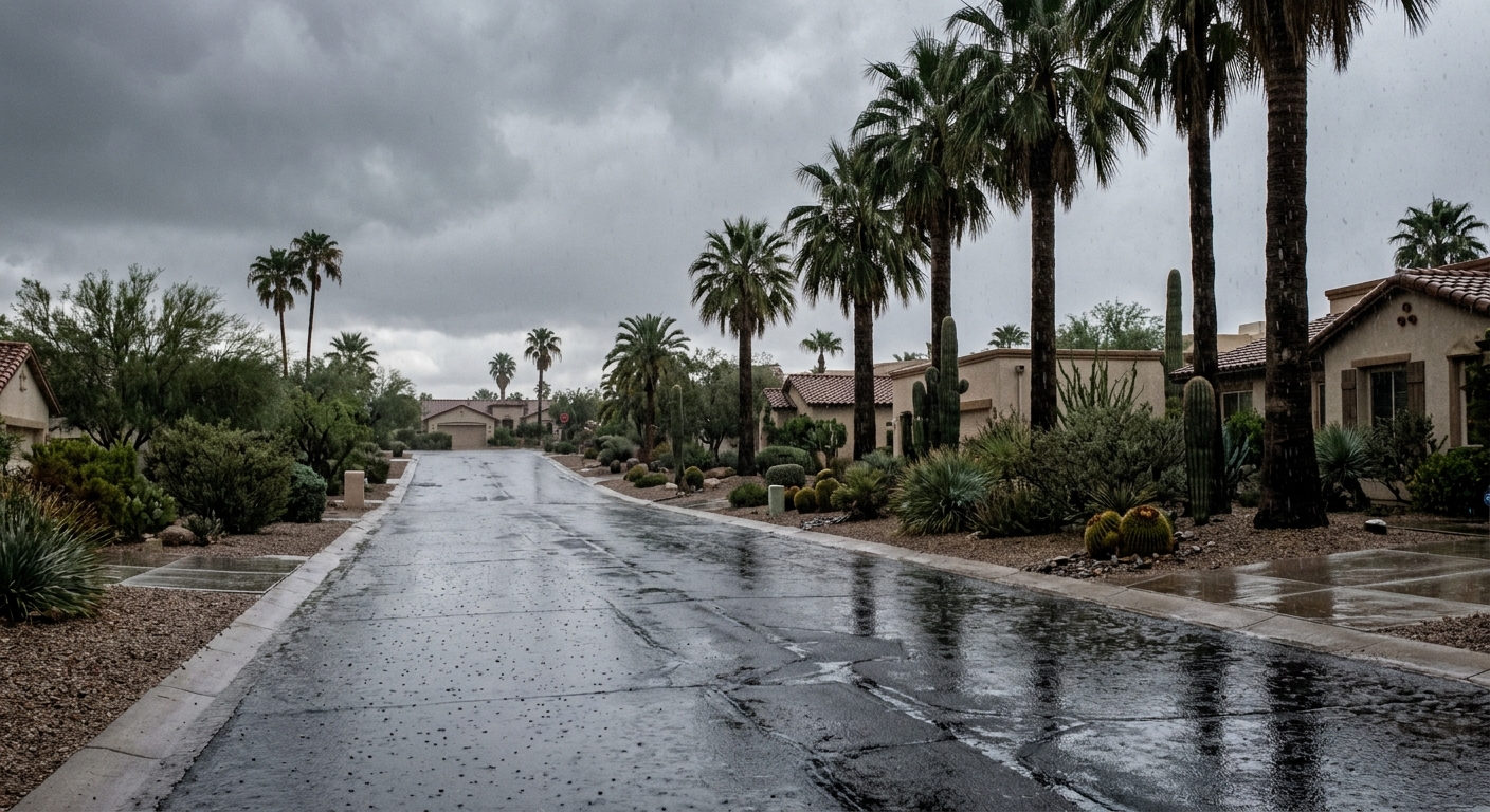 Tropical Storm Rachel to Bring Heavy Showers and Cooler Temperatures to Las Vegas Valley