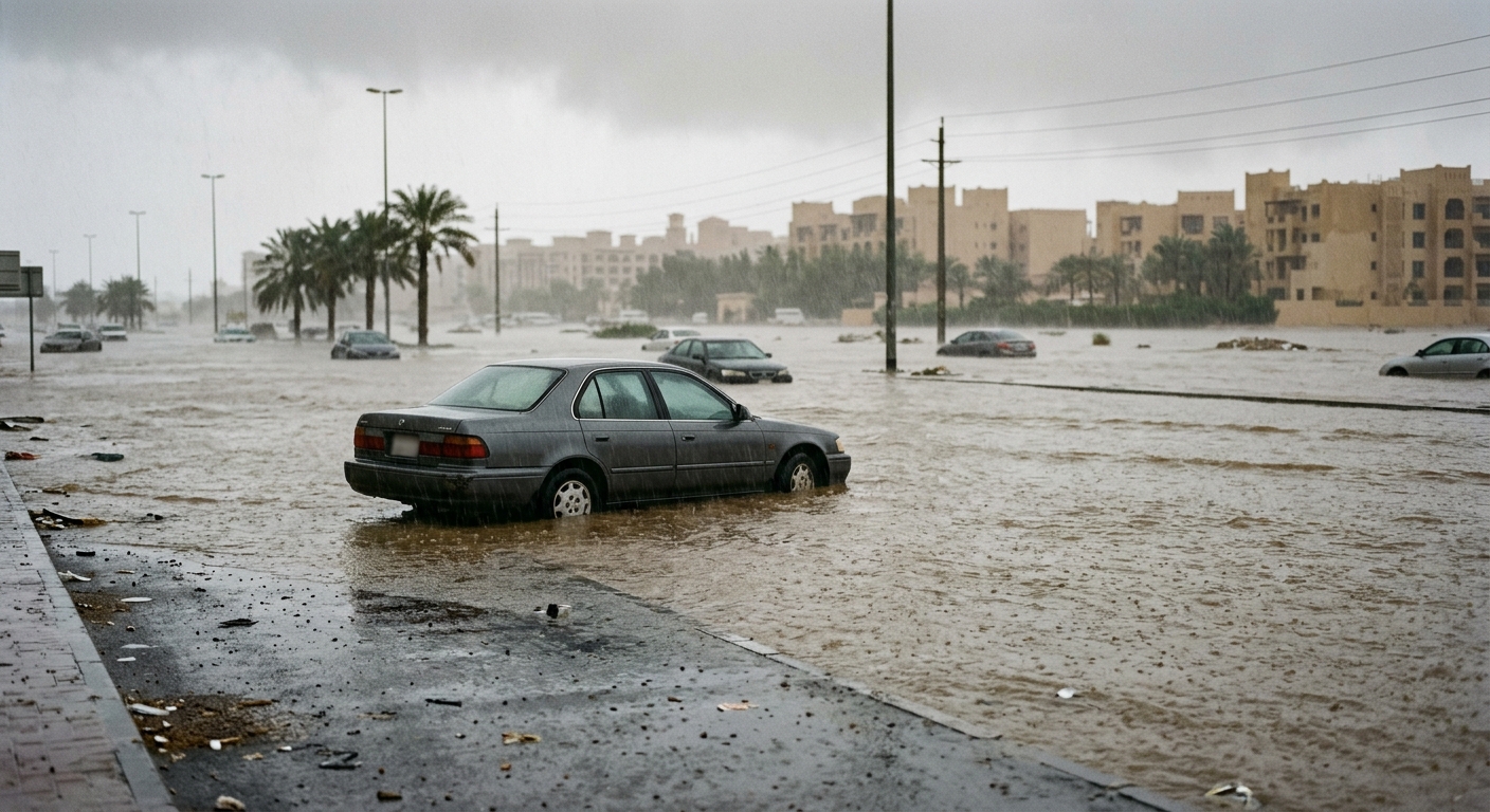 Las Vegas Breaks Daily Rain Record as Tropical Storm Rachel Spurs Flood Watch