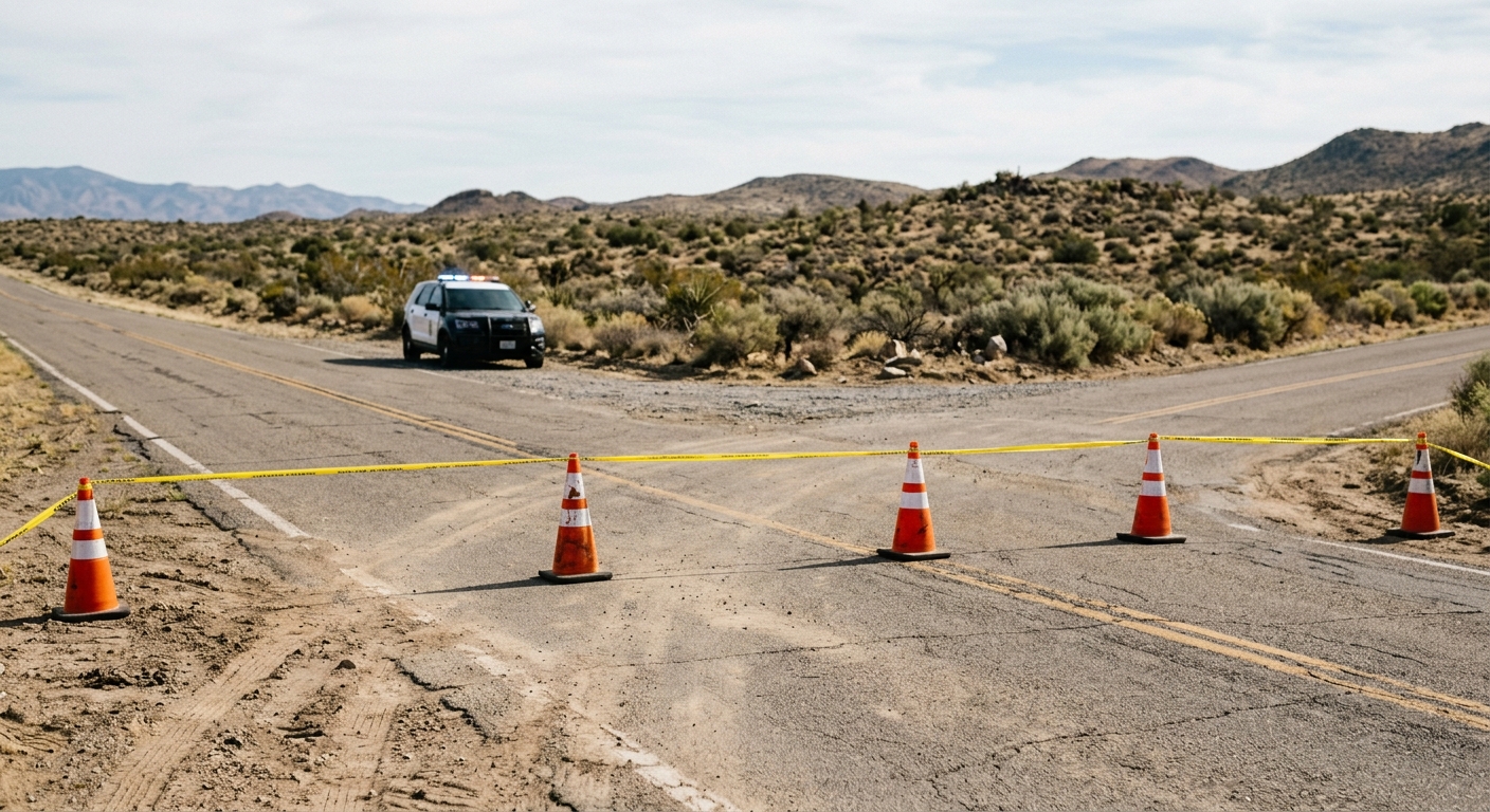 Motorcyclist Killed in High-Speed Police Pursuit in Pahrump