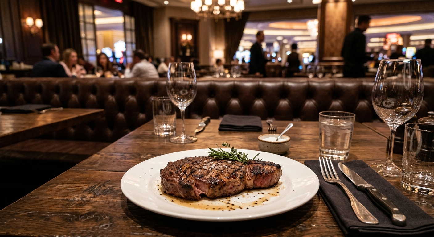 Champions and Celebrities Celebrate at Barry’s Downtown Prime in Las Vegas