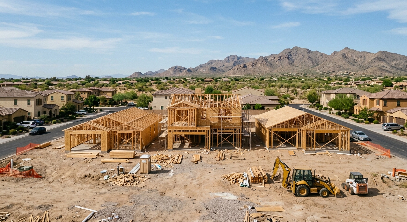 Las Vegas Experiences Steepest Decline in Homebuilding Permits Nationwide